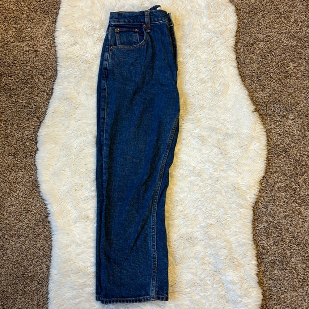 Petite Abercrombie Ankle Straight Jeans